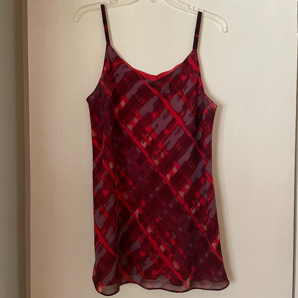 Cabi Red Spaghetti Strap Top